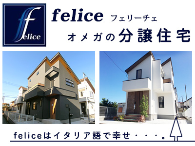 オメガの分譲住宅felice