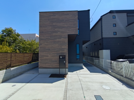 felice国立青柳 町並み 施工事例 外観